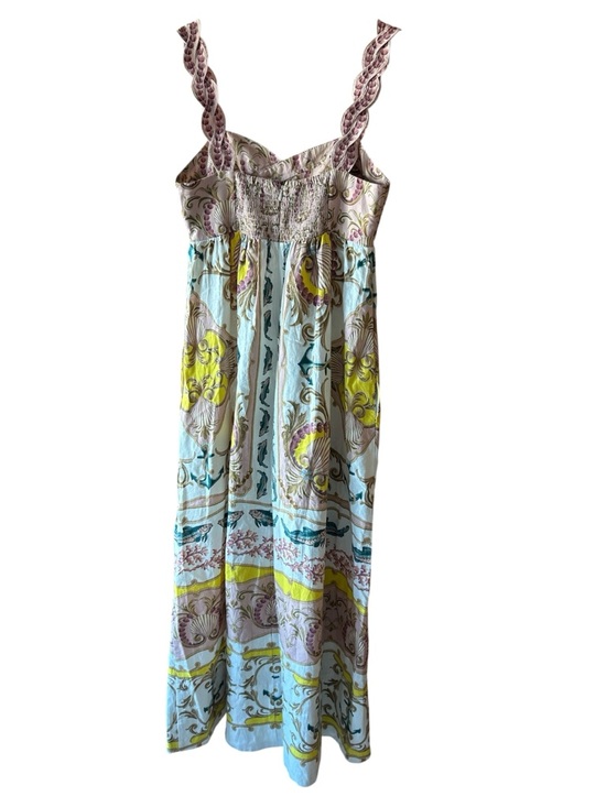 FARM Rio Maritime Magic Linen Blend Sundress Size Medium NWT - Picture 6 of 9
